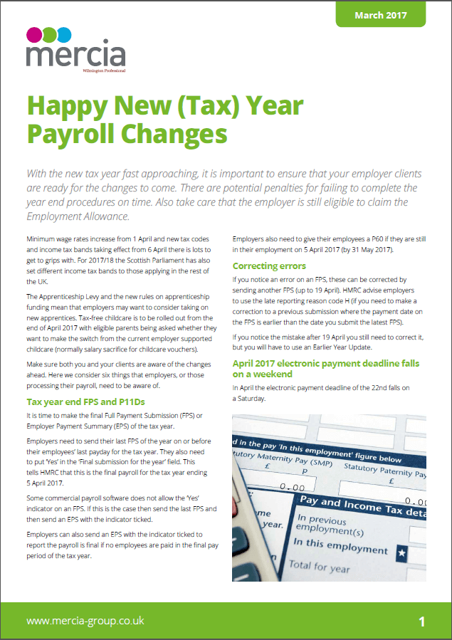 Happy New (Tax) Year Payroll Changes thumbnail