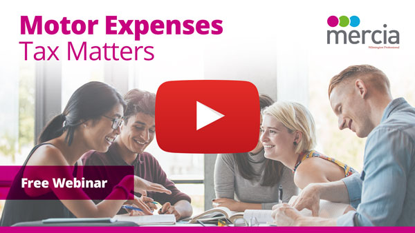 Free webinar: Motor Expenses - Tax Matters thumbnail