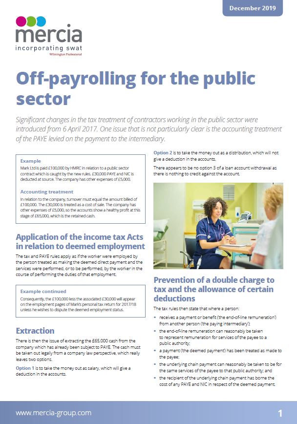 Off-payrolling for the public sector thumbnail