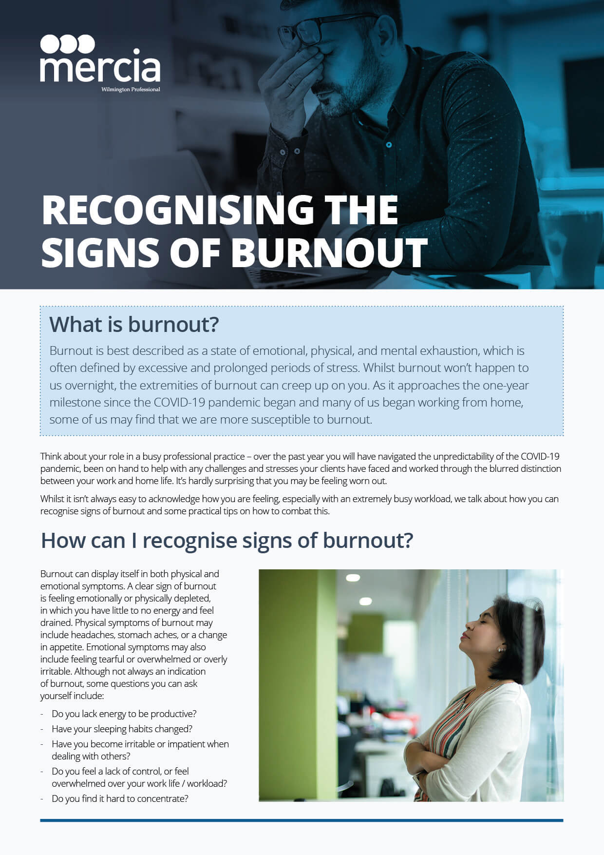 Recognising the signs of burnout thumbnail